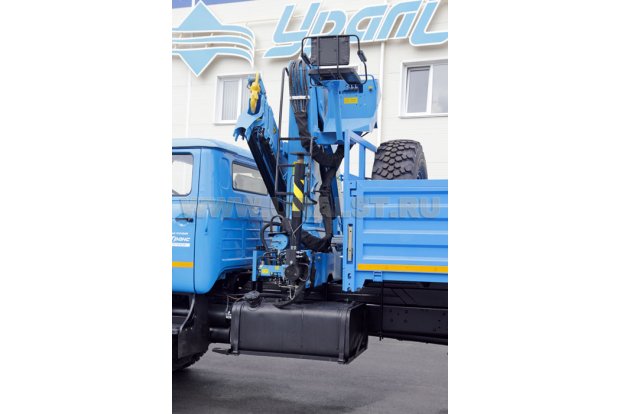 Бортовой с КМУ ИМ-150N УСТ 5453 Урал 4320-1951-60, верхнее управление