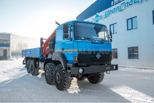 Бортовой контейнеровоз с КМУ PK-23500А УСТ 5453 Урал 532362-1151-70