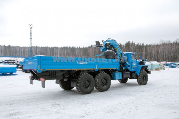 Бортовой Урал 4320 с КМУ