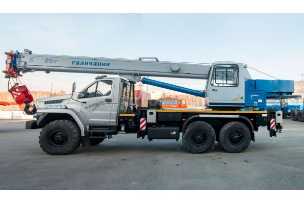 Автомобильный кранKC-55713-3Л Галичанин на шасси УРАЛ-4320 NEXT