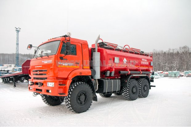 Автотопливозаправщик АТЗ-16-2 УСТ 5453 Камаз 65224-53 ППО-40 доработка под ДОПОГ