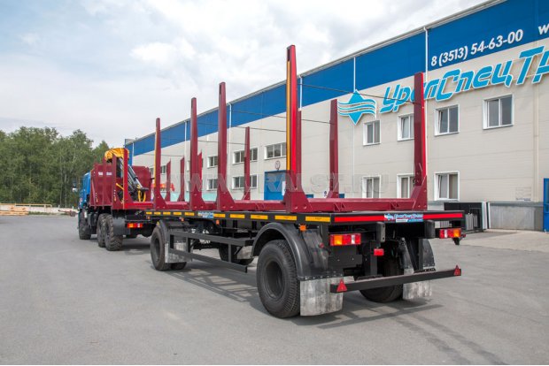 Сортиментовоз с ОМТЛ-97 Камаз 43118 (4400, CUMMINS 340, ZF)