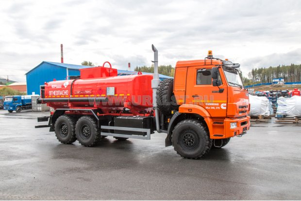 АТЗ-12 нерж УСТ 5453 Камаз 43118 (CUMMINS) сп.м. доработка под ДОПОГ