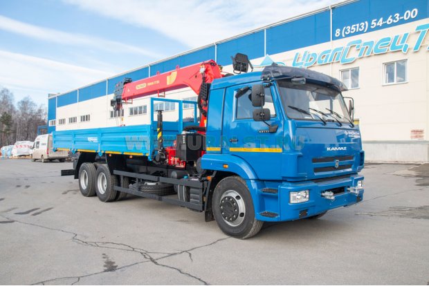 Бортовой с КМУ ИТ-150 УСТ 5453 Камаз 65117