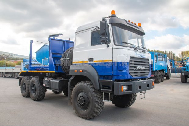 Лесовоз УСТ 5453 Урал М 5557-80Е5 сп.м
