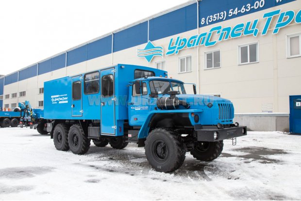 Урал ГПА 4320-72М с закрытым грузовым отсеком