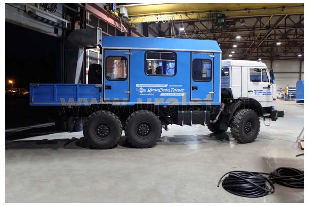 ГПА УСТ 54535 (14+2) откр. Камаз 5350-66(D5)