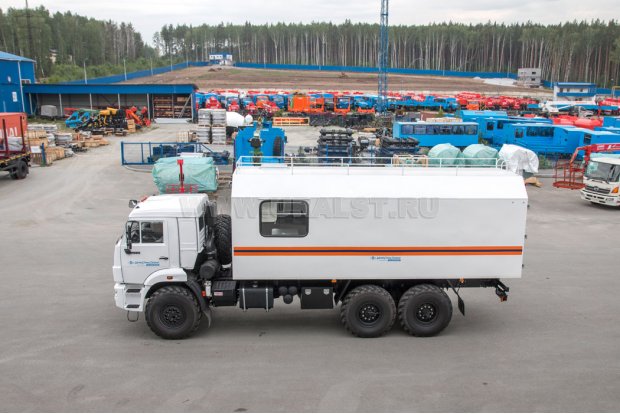 ГПА закрытый кузов Камаз 43118-46 УСТ-5453