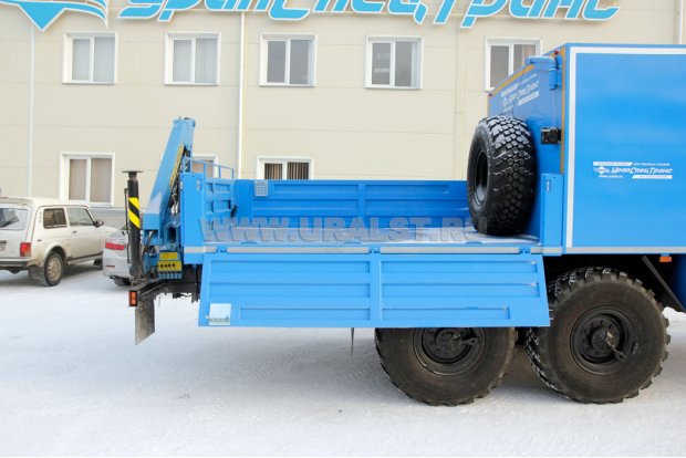 ГПА 6+2 откр. с КМУ ИМ-25 УСТ 5453 Урал 4320-1151-61
