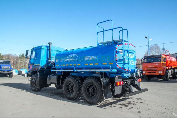 Автоцистерны для технической воды (АЦВ) АЦВ-10 УСТ 5453 Урал 5557-80Е5 сп.м.