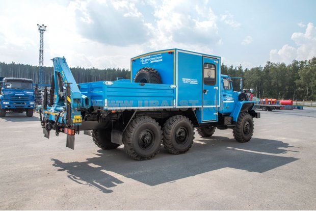 ГПА 6+2 откр. с КМУ ИМ-55 УСТ 5453 Урал 4320-1151-61