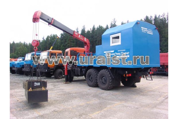 Испытания КМУ UNIC UR-V503