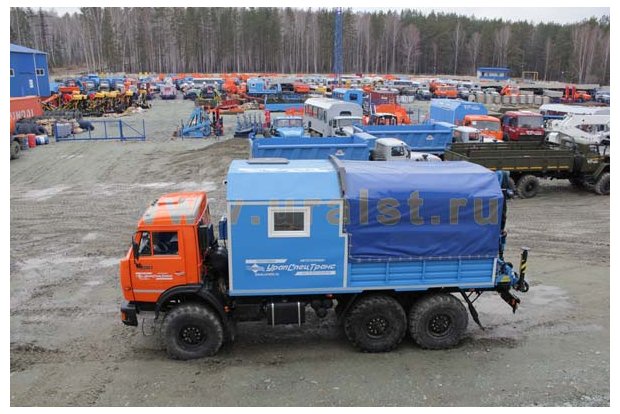 ГПА с КМУ ИМ-55 УСТ 5453 Камаз 43118