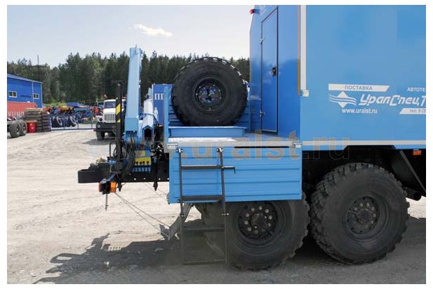 МРМ с КМУ ИМ-25 УСТ 5453 Камаз 43118-RR