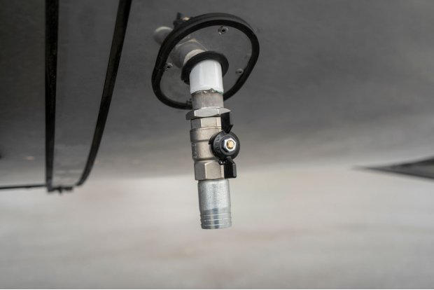 Слив из экологического коробоа