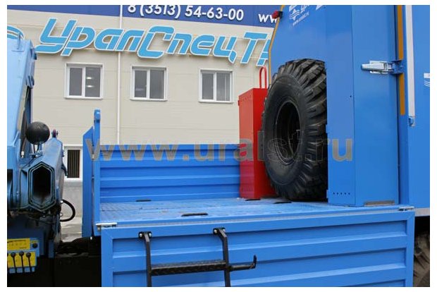АНРВ с КМУ ИМ-55 УСТ 5453 Камаз 43502