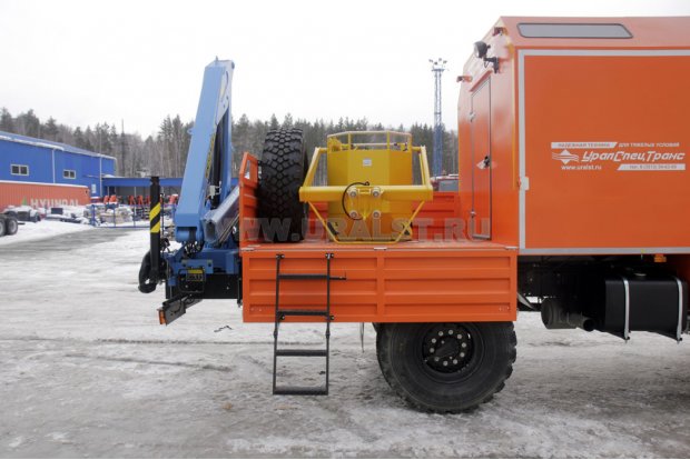 АРОК с КМУ ИМ-55 УСТ 5453 Камаз 43502