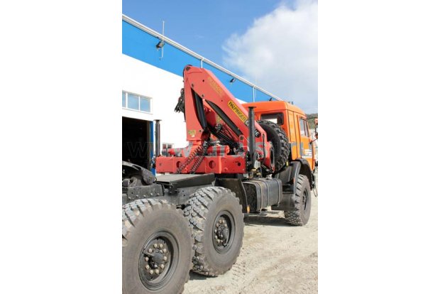 Седельный тягач с КМУ PK-15500А УСТ 5453 Камаз 53504-46 (44108)