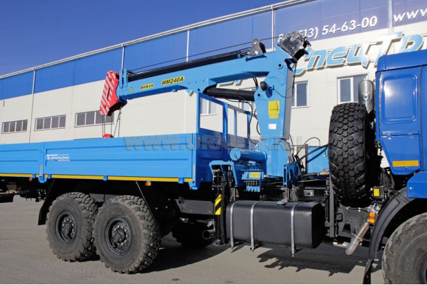 Бортовой с КМУ ИМ-240А УСТ 5453 Камаз 43118