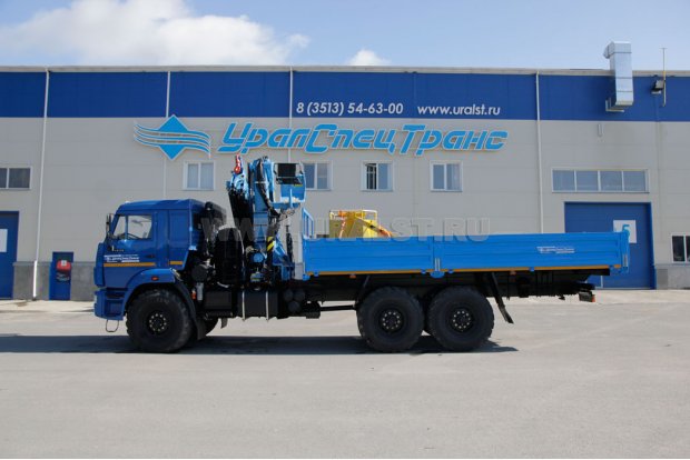 Автомобиль бортовой Камаз 43118-46 с КМУ ИМ-240-04