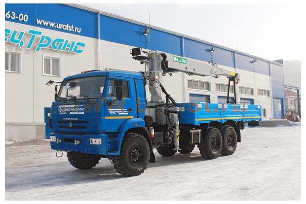 Бортовой с КМУ ИФ-300 УСТ 5453 Камаз 43118