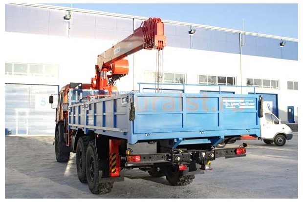 Бортовой с КМУ KS-2056 (тросовый) УСТ 54531 Камаз 43118-1098-10