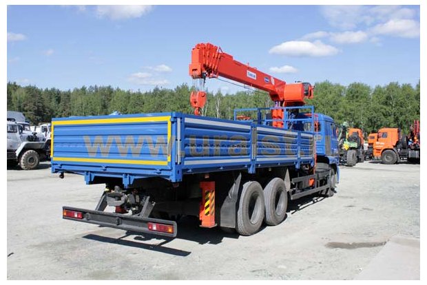 Бортовой с КМУ KS-2056 УСТ 54531 Камаз 65117