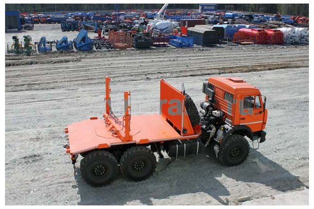 Лесовоз УСТ 5453 Камаз 43118