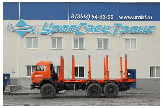 Сортиментовоз УСТ 5453 Камаз 43118