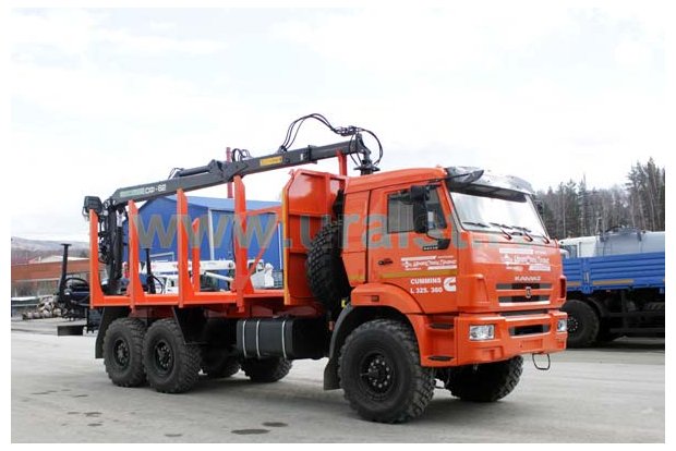 Сортиментовоз с СФ-62С Камаз 43118RB