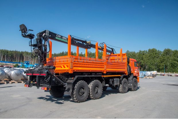 Сортиментовоз Камаз с СФ-85С