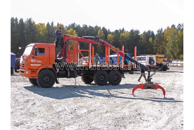 Сортиментовоз Камаз-43118 с ГМ Epsilon