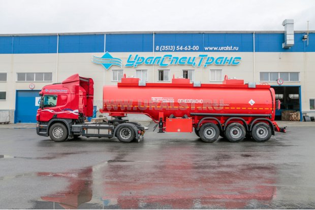ППЦ 28К-32-3 SAF УСТ 9465 безрамная, пневмоподвеска ССУ 1250