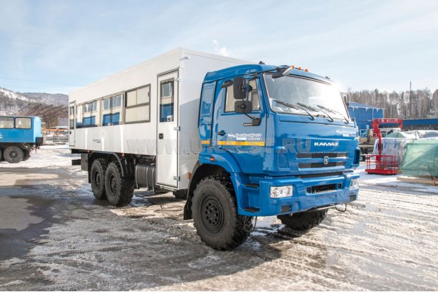 Автобус вахтовый 32 УСТ 5453 Камаз 43118-50 сэндвич