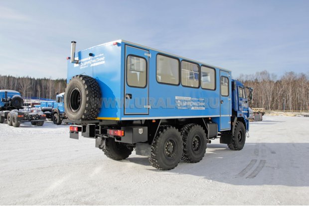 Автобус вахтовый 22+2 лебедка комфорт УСТ 5453 Камаз 5350-66(D5)