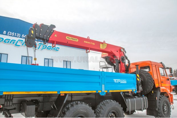 Бортовой с КМУ ИТ-150 (тросовый) УСТ 5453 Камаз 43118