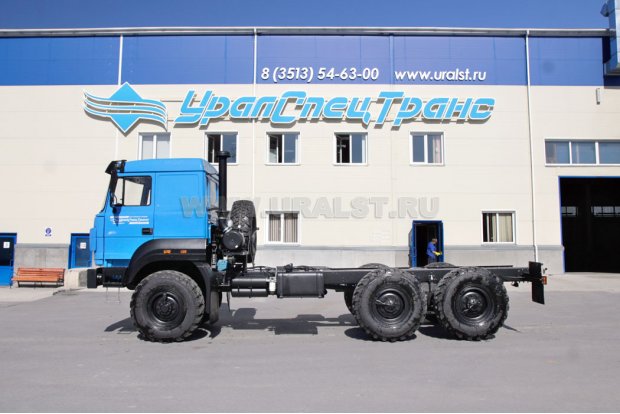 Шасси автомобиля Урал 5557-80М