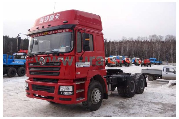 Седельный тягач SX4255NT324 400л.с.