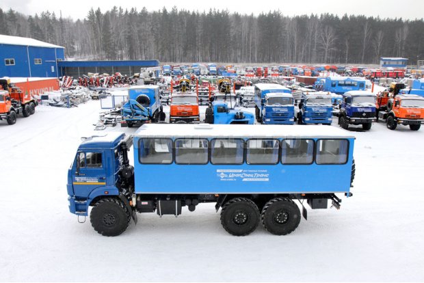 Автобус вахтовый 28+2 комфорт УСТ 5453 Камаз 5350-66(D5)