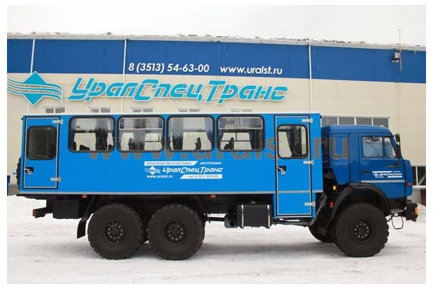 Автобус вахтовый 28+2 сп.м комфорт УСТ 5453 Камаз 5350-66(D5)