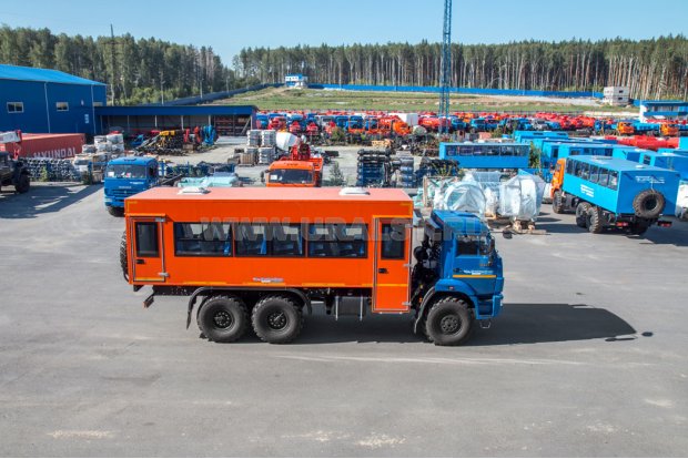Автобус вахтовый 28 базовый УСТ 5453 Камаз 5350-66(D5) сэндвич