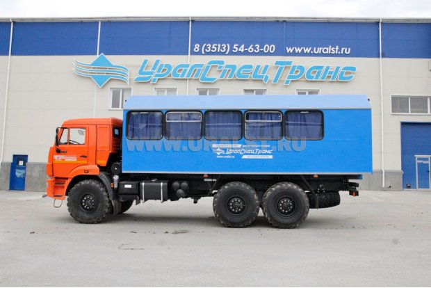Автобус вахтовый 22+2 УСТ 54535 Камаз 43118-50