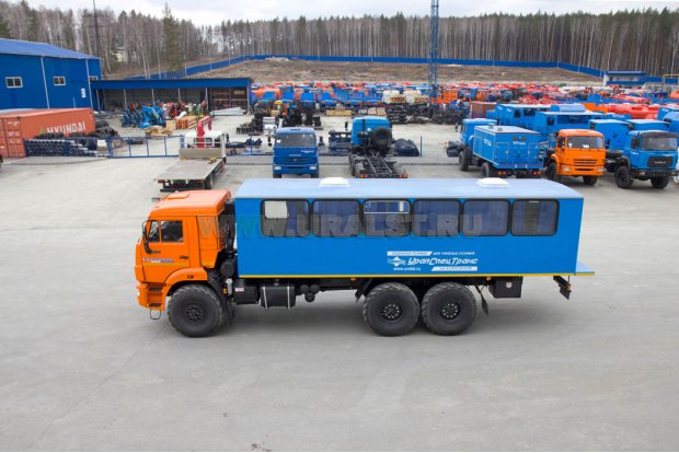 Автобус вахтовый 32+2 УСТ 54535 Камаз 43118-50
