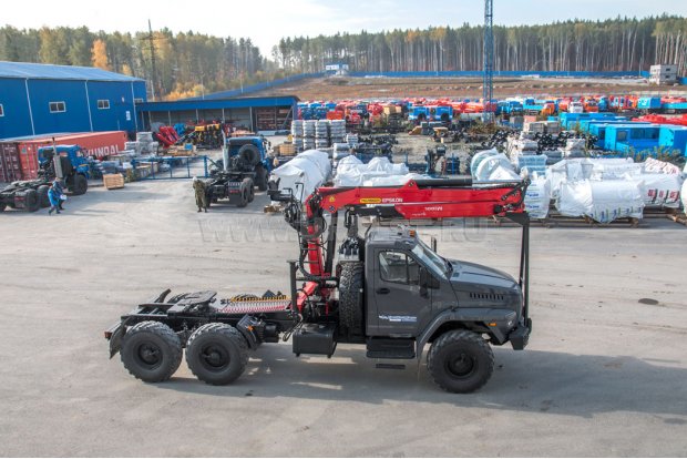 Седельный тягач с ГМ EPSILON М100L97 УСТ 5453 Урал NEXT 4320-6951-74 NEXT