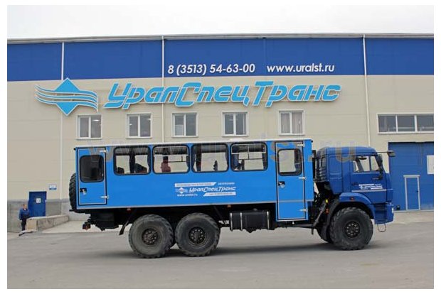 Автобус вахтовый 28+2 комфорт УСТ 54535 Камаз 43118
