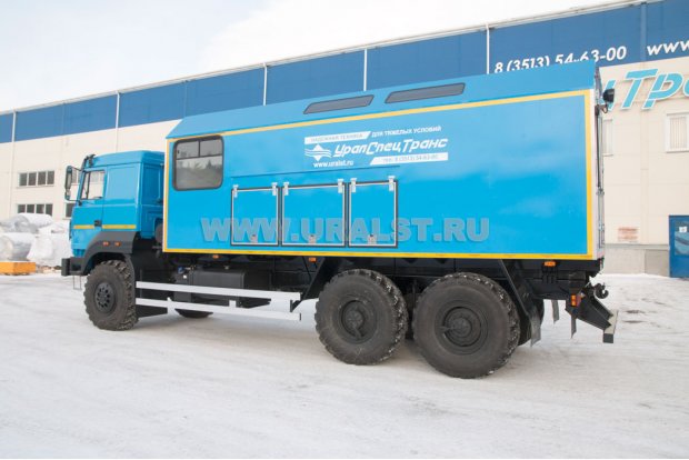 Маслостанция УСТ-5453 на шасси Урал 4320-80Е5