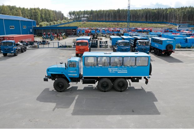 Вахтовый автобус Урал 4320-73М 22 места УСТ-5453