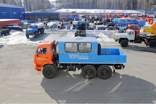 ГПА УСТ 54535 (8+2) откр. Камаз 5350-66(D5)