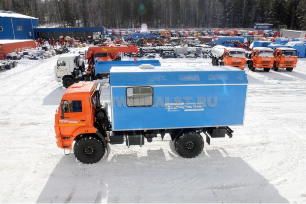 ГПА 6+2 закр. УСТ 5453 Камаз 43502