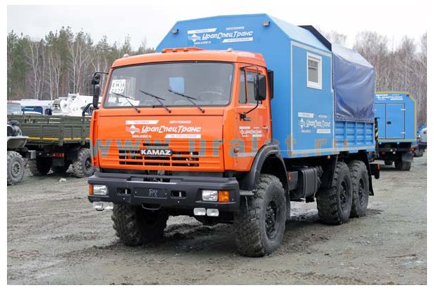 ГПА с КМУ ИМ-55 УСТ 5453 Камаз 43118
